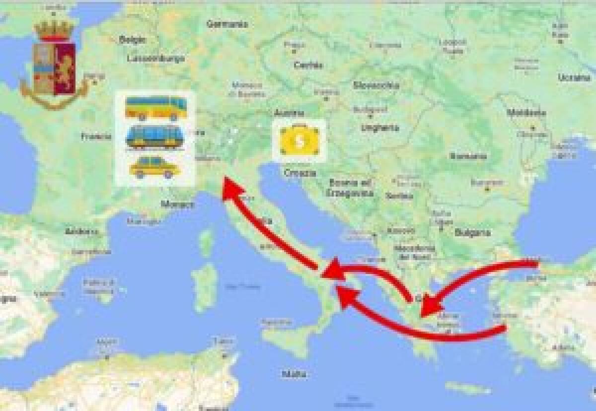 Migranti irregolari dai Balcani, smantellata organizzazione - 