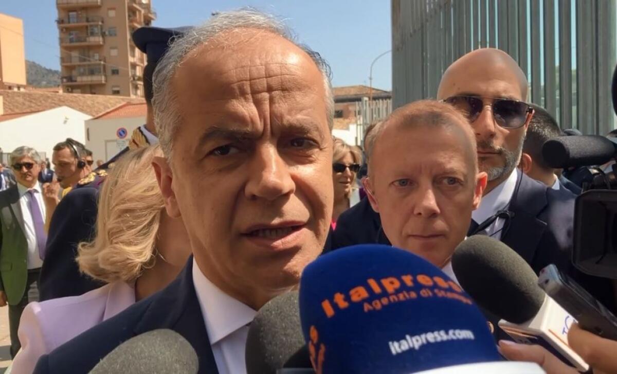 Piantedosi “La mafia non è stata sconfitta ma lo sarà, lo Stato c’è” - 