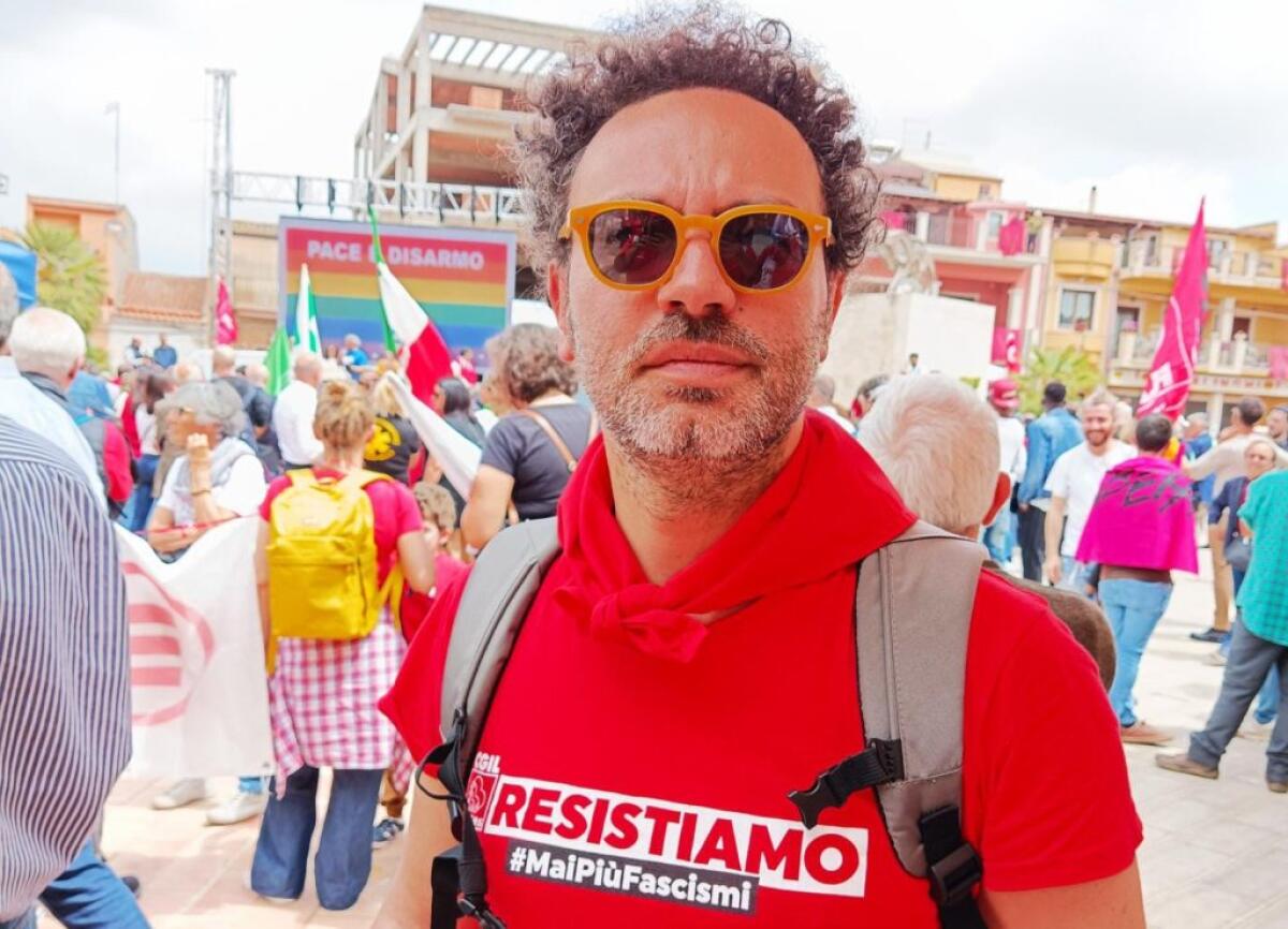 Sindacati ad Acate per chiedere verità per Daouda Diane: Corallo, "contro ogni ingiustizia" - Il segretario Filcams Nuccio Corallo