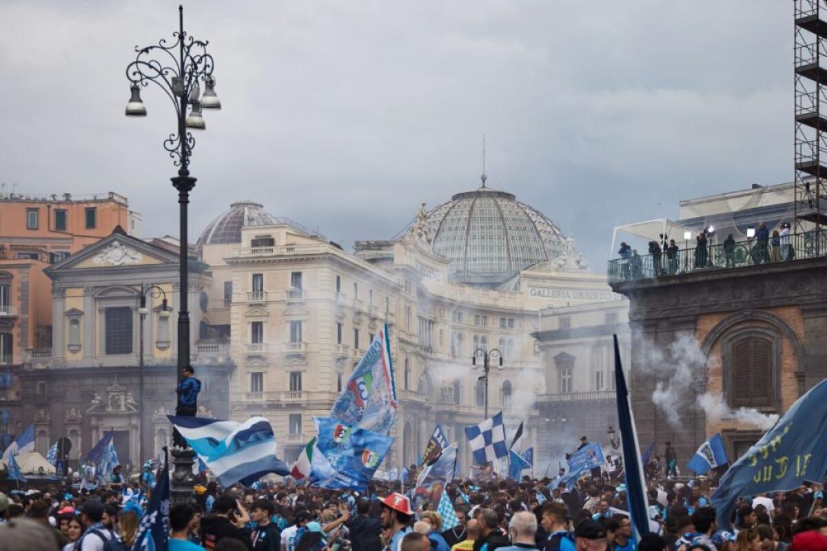 Scudetto al Napoli dopo 33 anni, grande festa azzurra - 