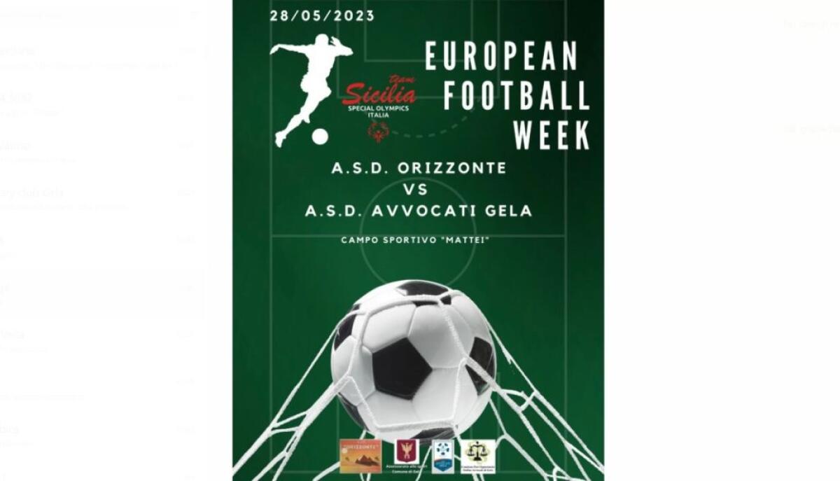 European football week, al "Mattei" match tra l'associazione "Orizzonte" e la formazione degli avvocati - 