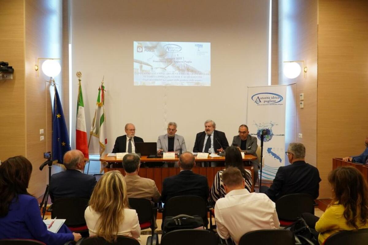 Gestione delle acque in Puglia, interventi per 7 mld fino al 2045 - 