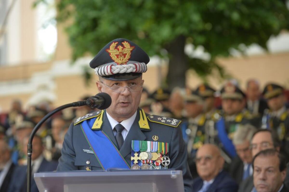 Zafarana conclude il mandato alla Gdf, “Viaggio unico e meraviglioso” - 