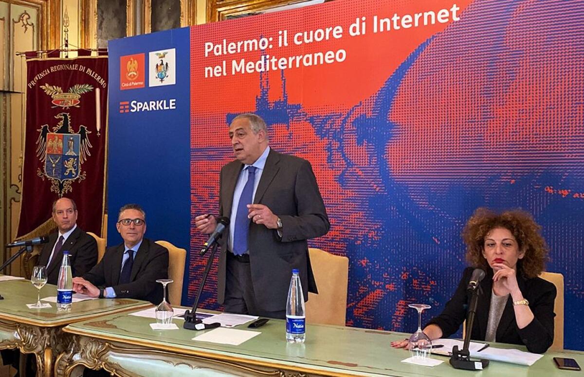 Sparkle, con BlueMed Palermo si conferma hub internet nel Mediterraneo -