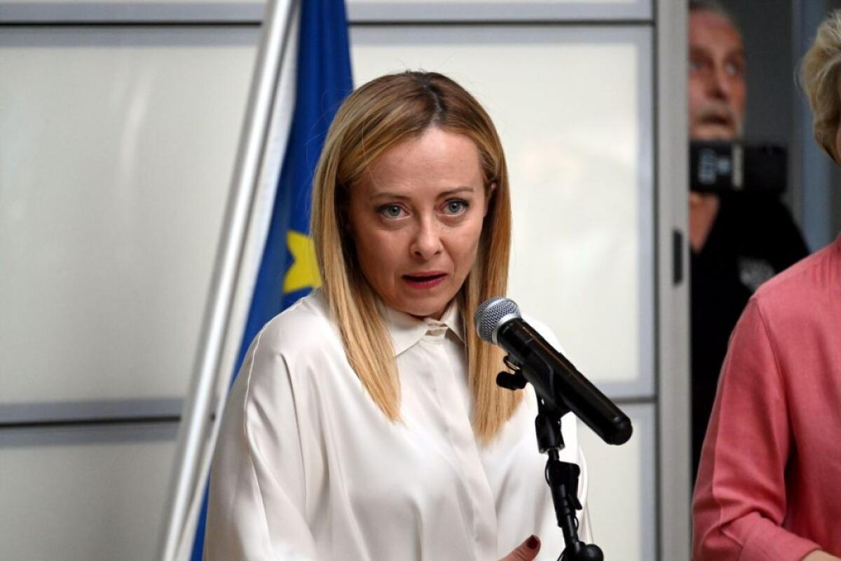 Meloni “Italia in prima fila per sostegno Ucraina e percorso di pace” - 