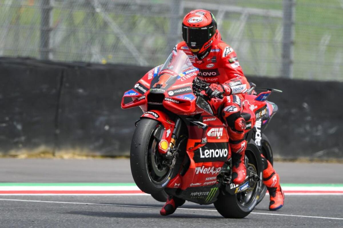 Bagnaia il più veloce nel venerdì di libere al Mugello - 