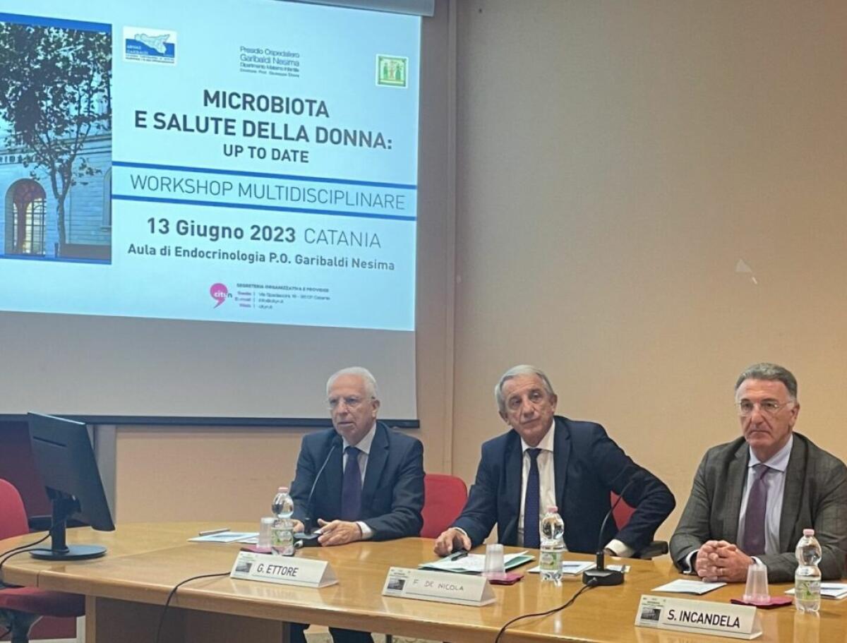 Studio del microbiota, esperti a confronto al Garibaldi-Nesima di Catania - 