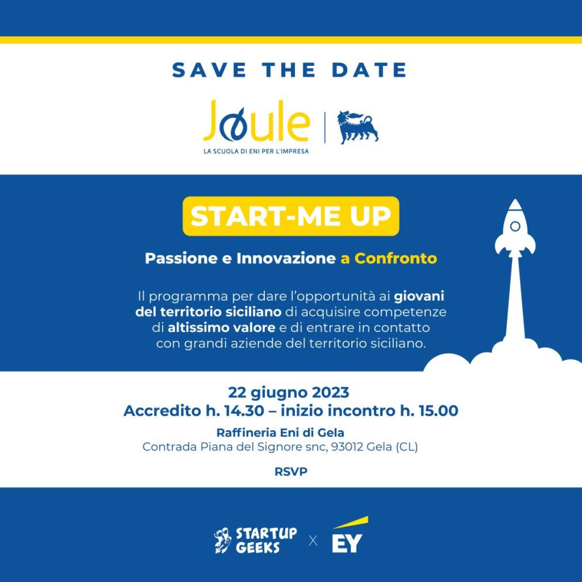 La scuola per l'impresa di Eni presenta il progetto "Start-me up" - 