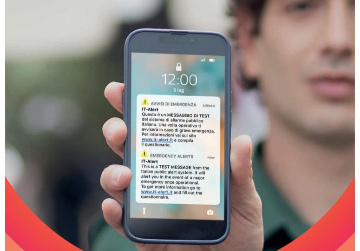 It-Alert, mercoledì 5 luglio anche in Sicilia il messaggio di allarme pubblico - 