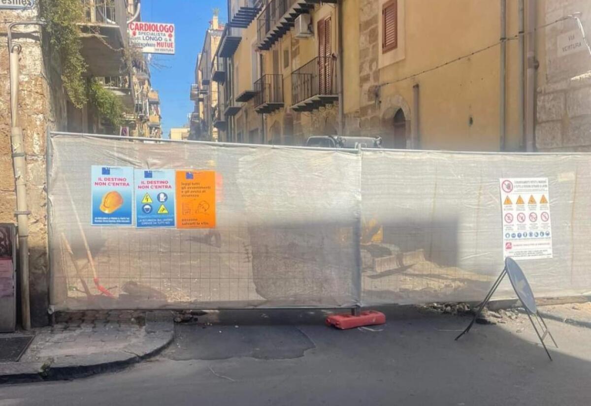 "Patto per il sud", partono i lavori in via Ventura: inizia cantiere - 