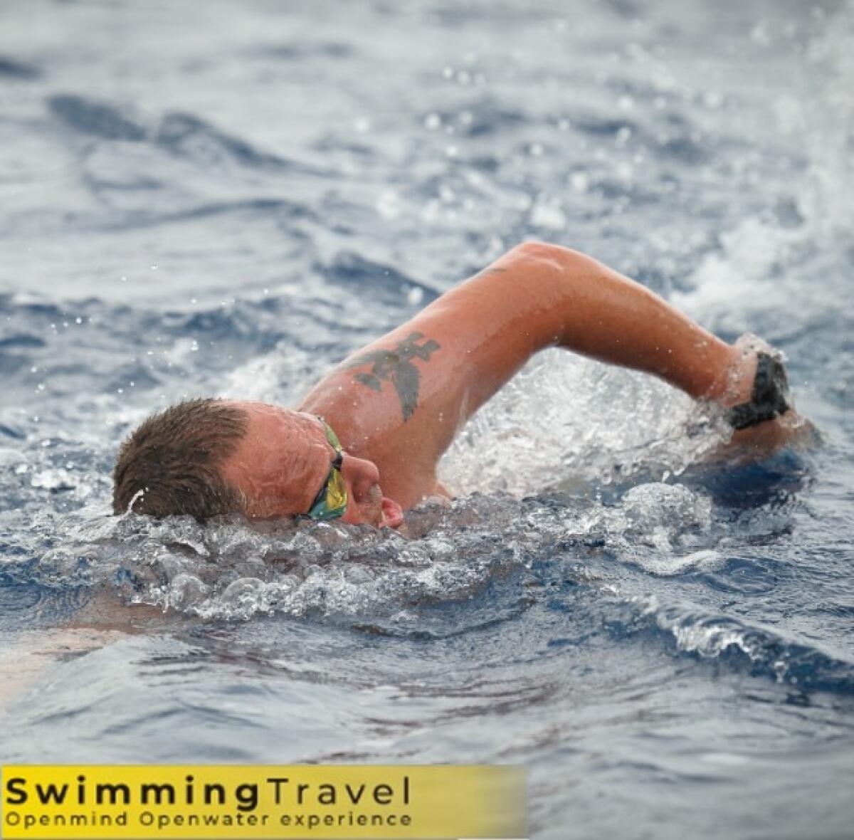 Andata e ritorno dello stretto per il nuotatore gelese Serafino Lo Piano - 