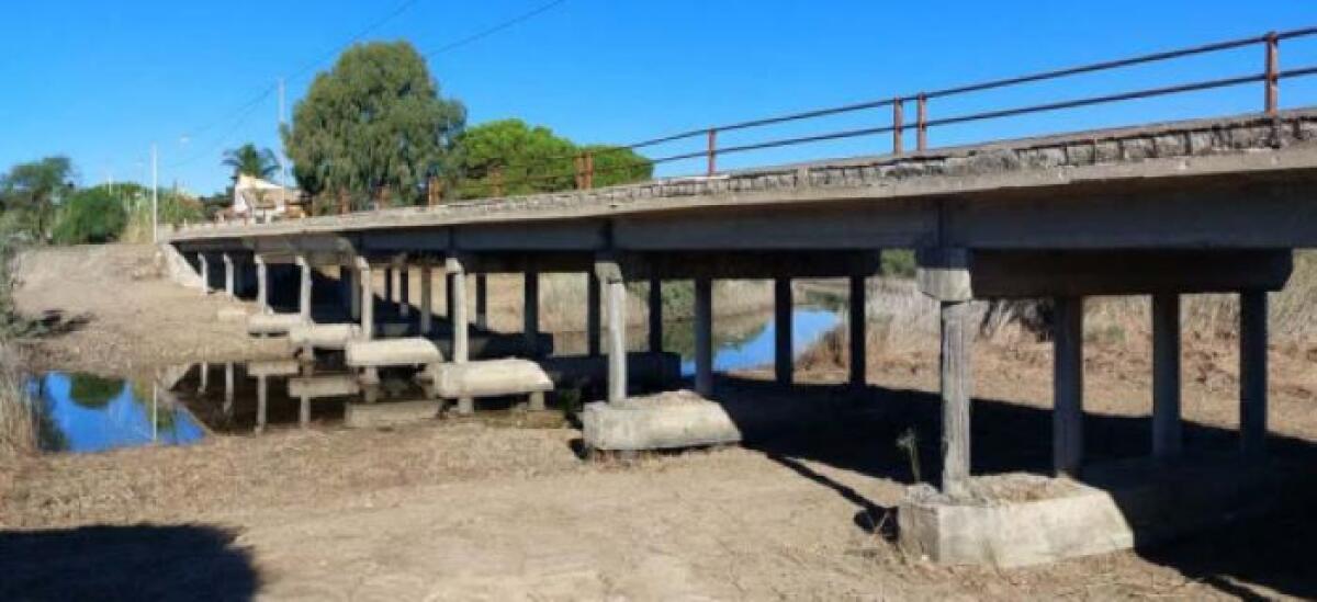 Piana Marina, "generale degrado del ponte": in Regione atti per demolizione e ricostruzione - Il ponte destinato alla demolizione e alla successiva ricostruzione