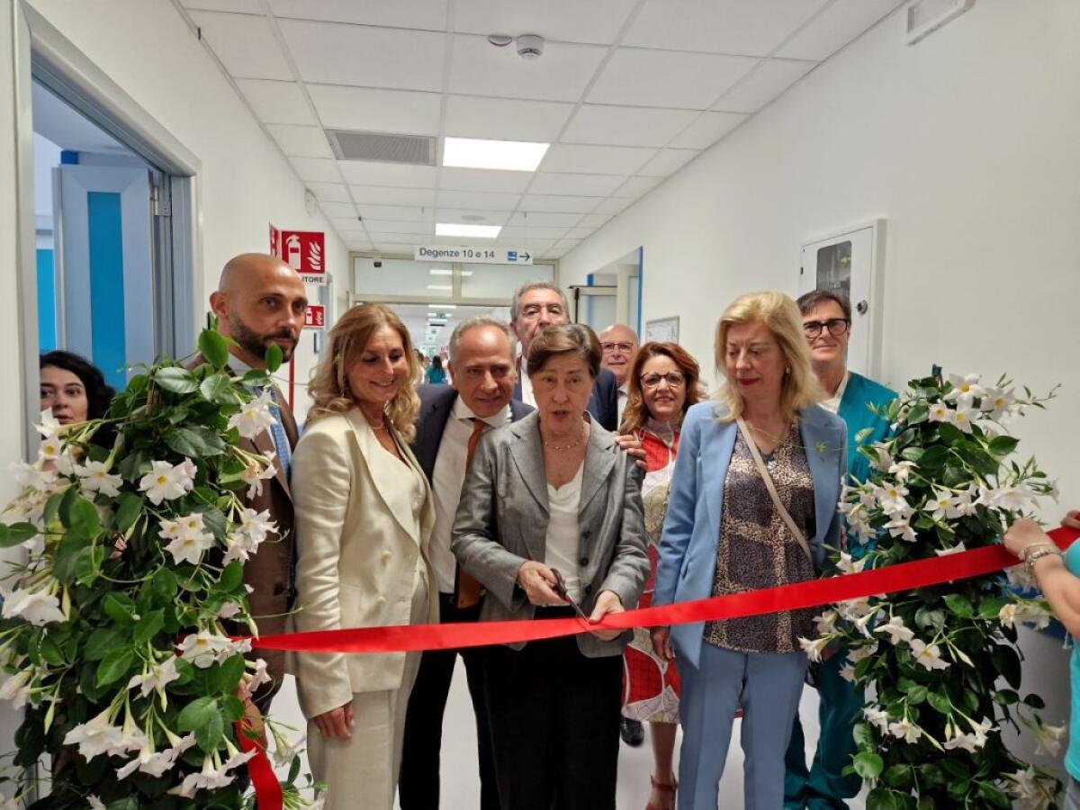 Inaugurato al “Cervello” di Palermo il reparto di Oncoematologia -