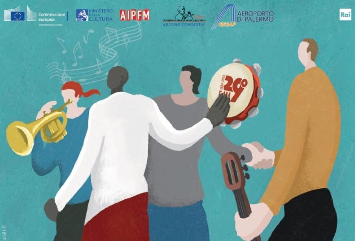 Festa della musica all’aeroporto di Palermo con il Conservatorio di Ribera - 