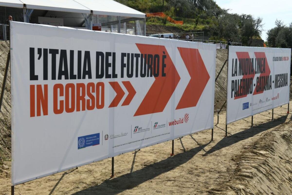 Rfi, Lo Bosco “La Palermo-Catania-Messina sarà ad alta velocità” -