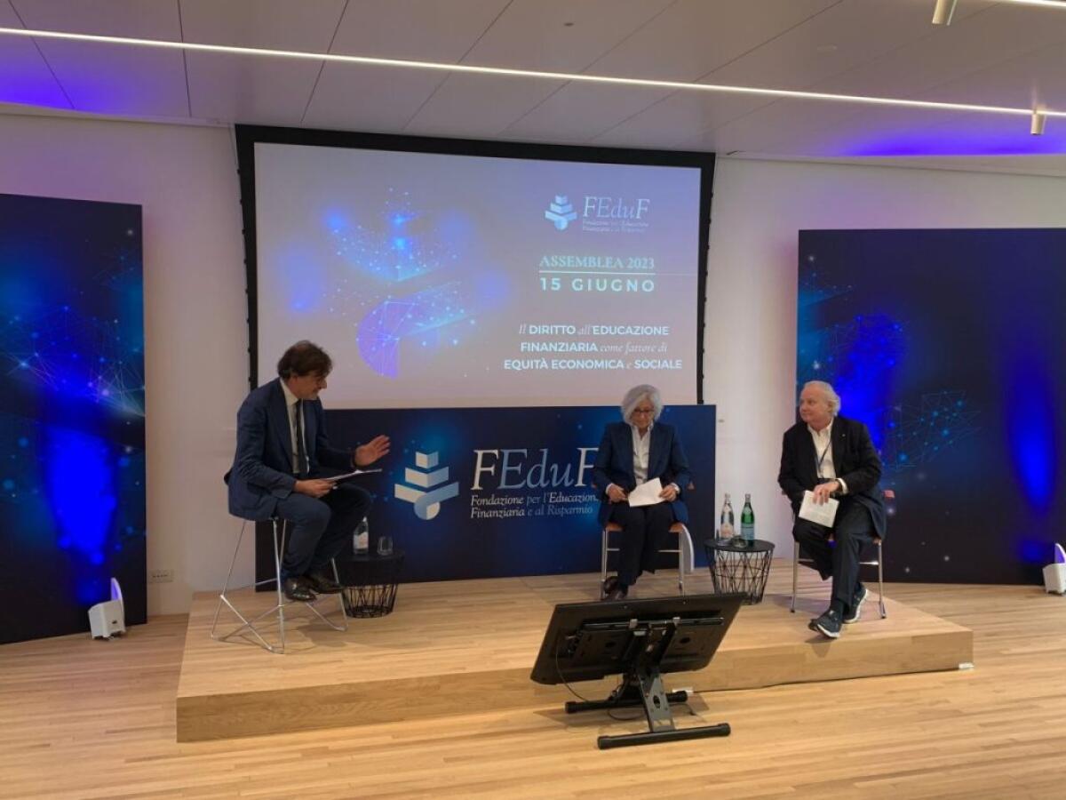 FEduF, Lucchini “Educazione finanziaria uno strumento indispensabile” - 