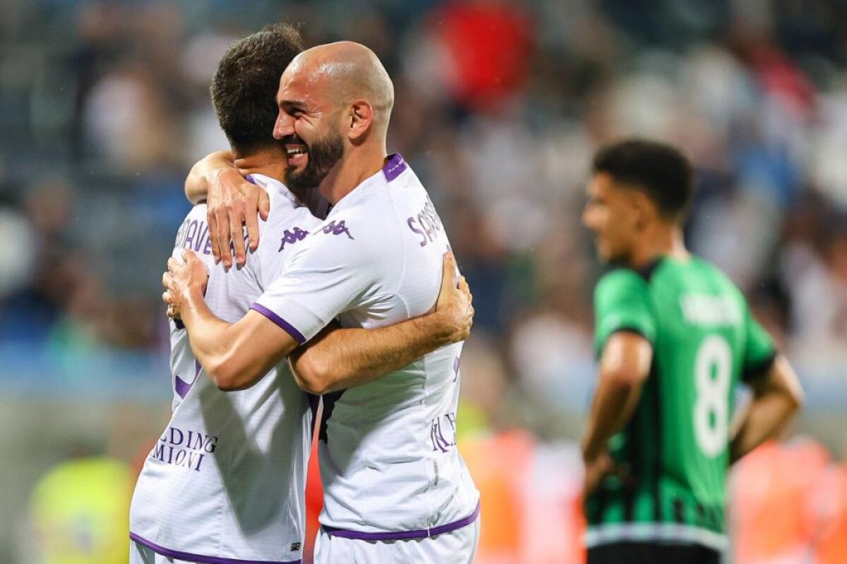 Tris della Fiorentina a Reggio Emilia, Sassuolo ko 3-1 - 