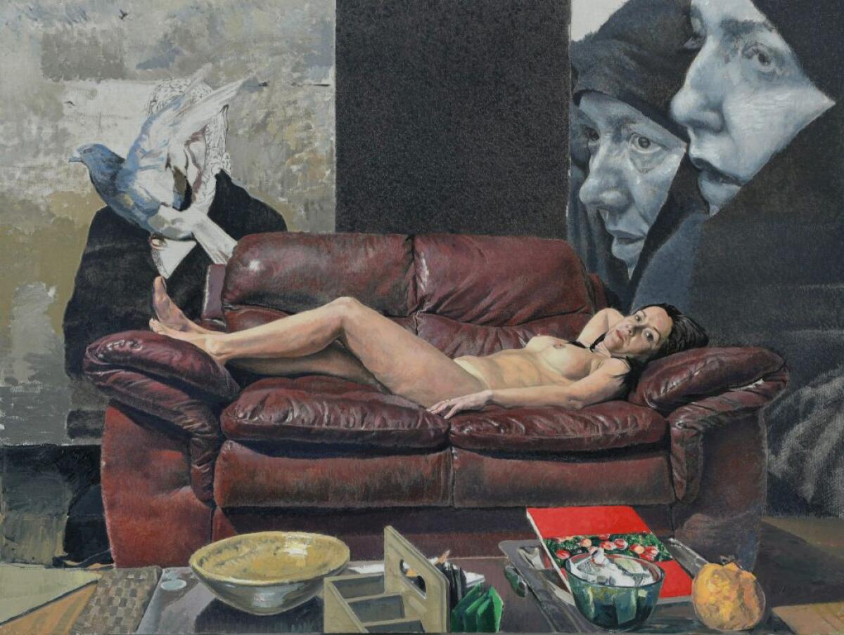 Tra i ritrattisti del '900 anche Iudice, una sua opera selezionata per "Volti" - L'opera esposta da Iudice a "Volti"