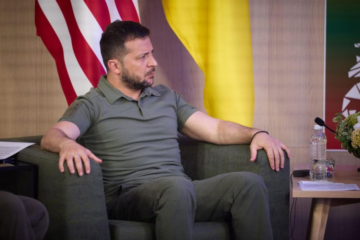 Zelensky “La sicurezza dell’Europa inizia dall’Ucraina” - 