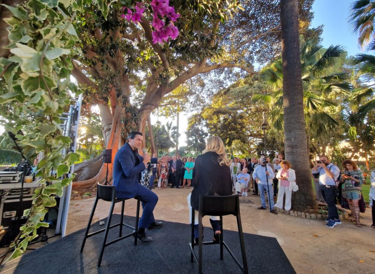 Palermo, Edoardo Cicconi svela a Palazzo dei Normanni la nuova opera - 