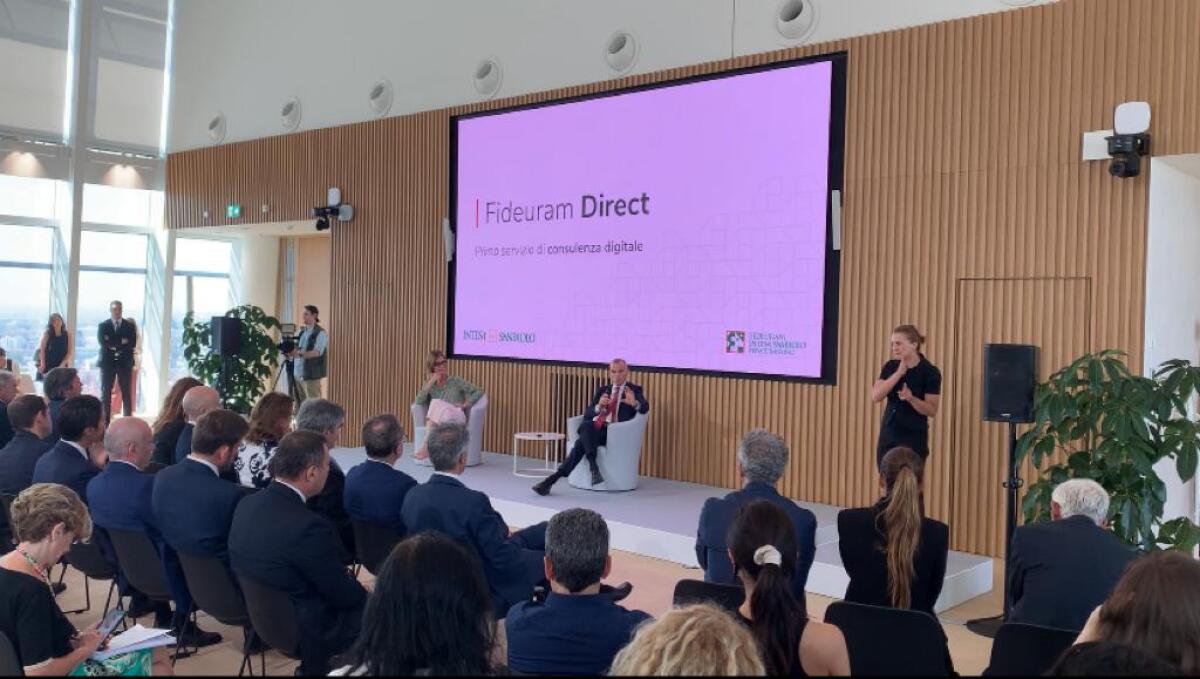 Nasce Fideuram Direct, primo servizio di consulenza finanziaria digitale - 