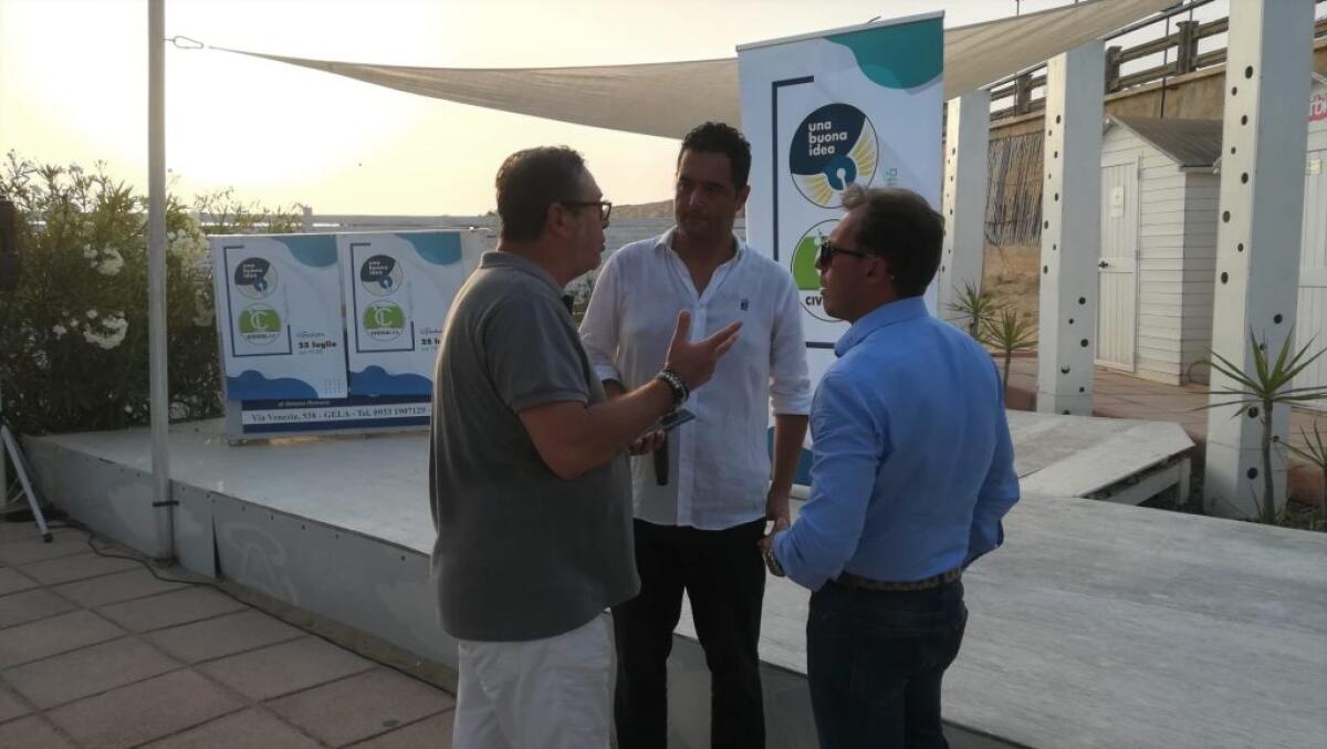 Scelte civici strategiche per i pro-Greco: continuerà a prevalere linea della "responsabilità" - Il segretario Giudice, il presidente Licata e Di Stefano