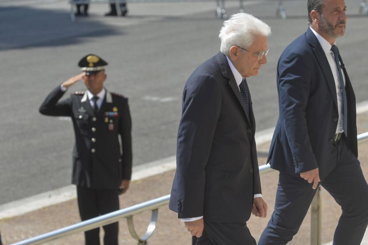 Mattarella “Il Paese si inchina alla memoria di Borsellino” - 