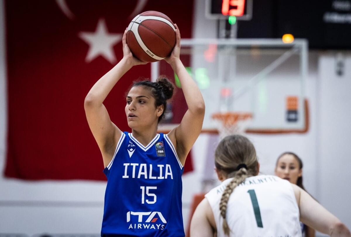 Da Gela agli Europei under 18 di basket, Sammartino in nazionale - L'atleta gelese Ludovica Sammartino (Foto: FIBA)