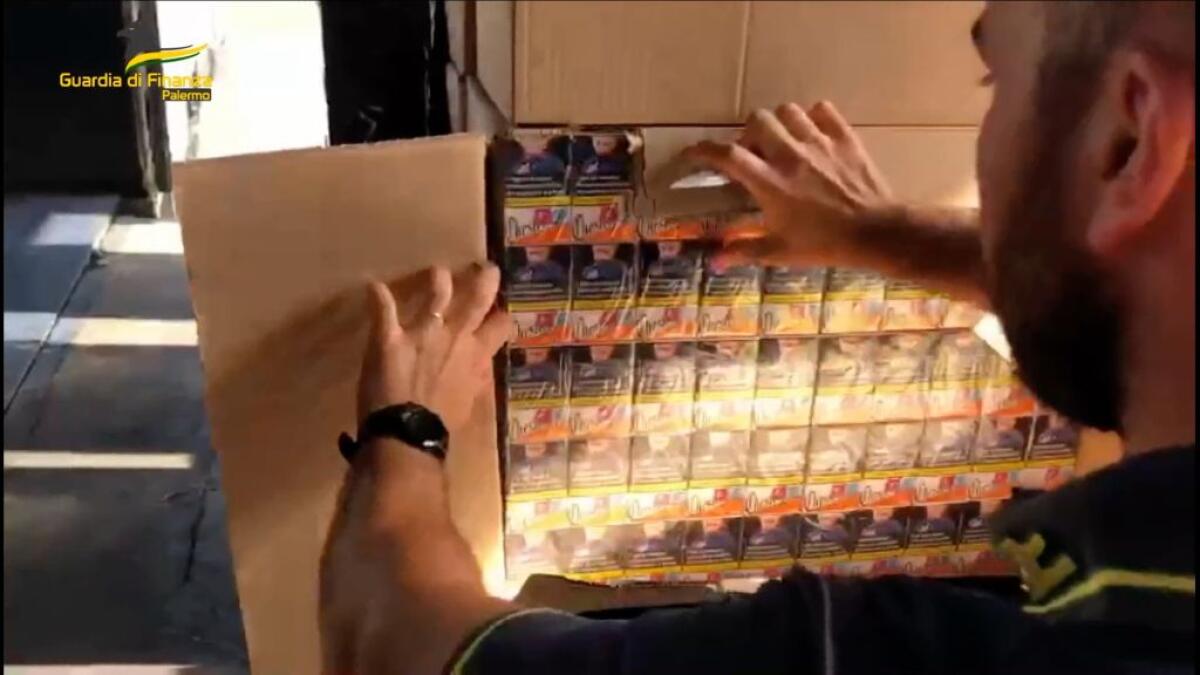A Palermo sequestrate 5 tonnellate di sigarette di contrabbando - 