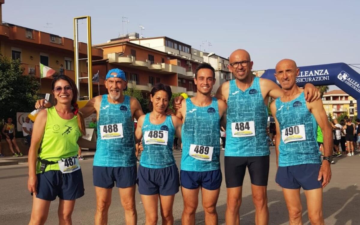 I runner dell'Atletica Gela collezionano podi, buoni risultati anche a San Cataldo -