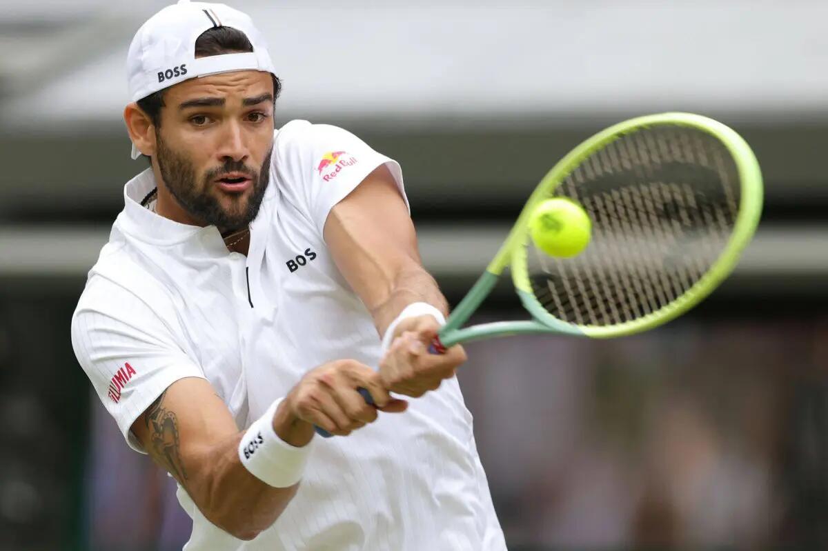Berrettini lotta ma cede in 4 set contro un super Alcaraz - 