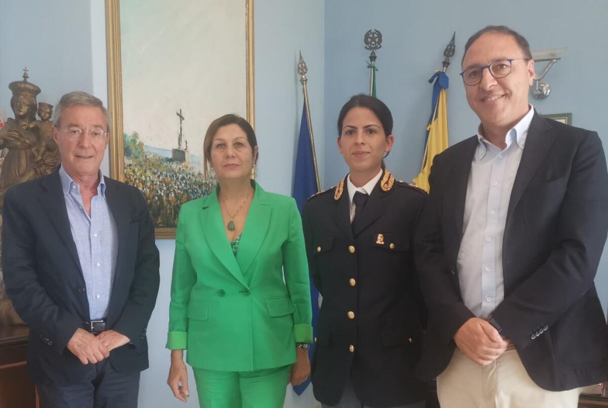 Sicurezza e videosorveglianza, questore in visita in municipio - Questore in visita in Comune