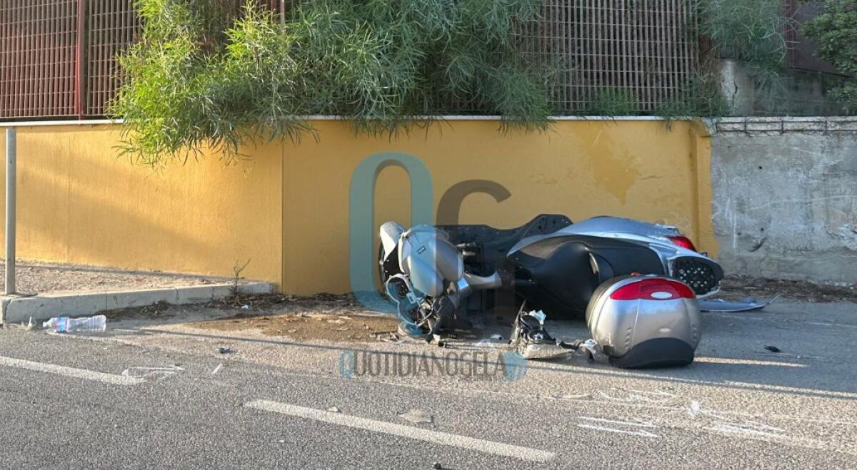 Incidente sul lungomare, impatto tra un'automobile e uno scooter - 
