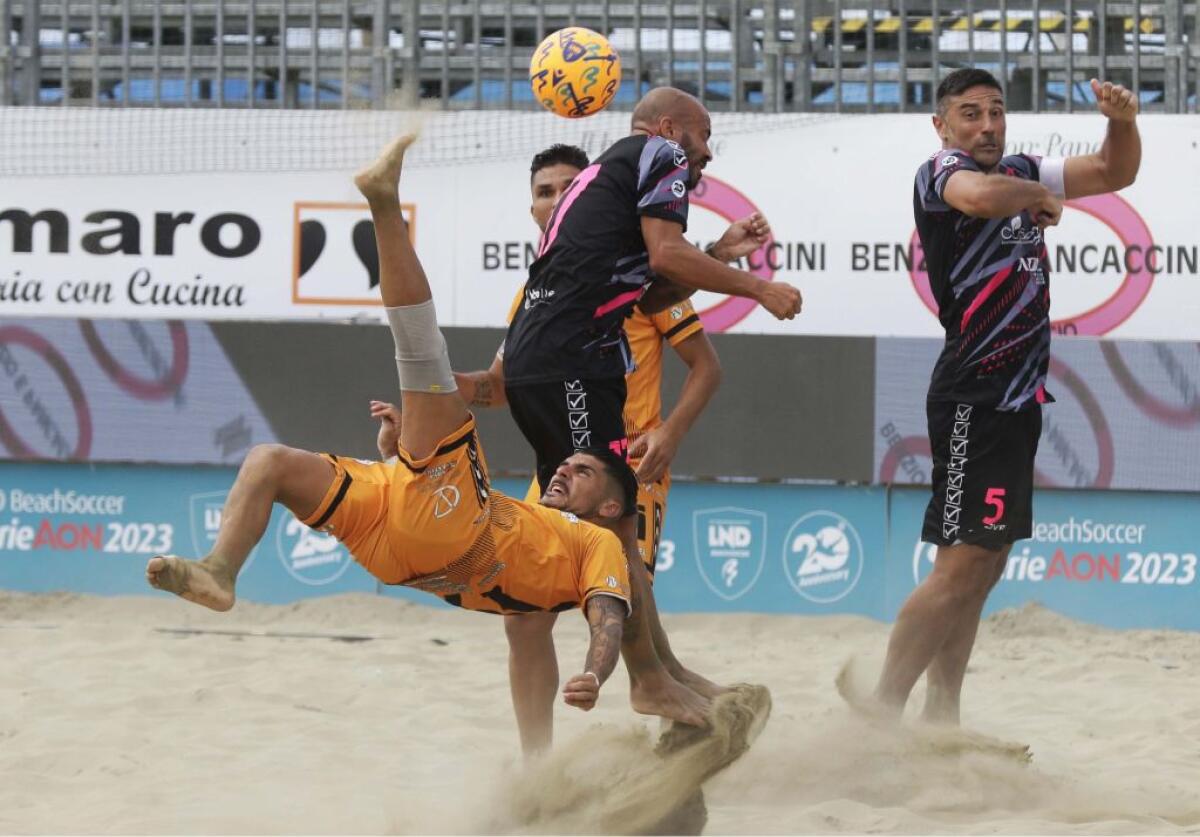 Morgana “Felice per successo 1° campionato regionale di Beach Soccer” - 