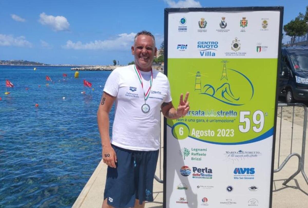 Lo Piano ancora nelle acque dello Stretto, "Gela può diventare scenario ideale per gare fondo" - Serafino Lo Piano