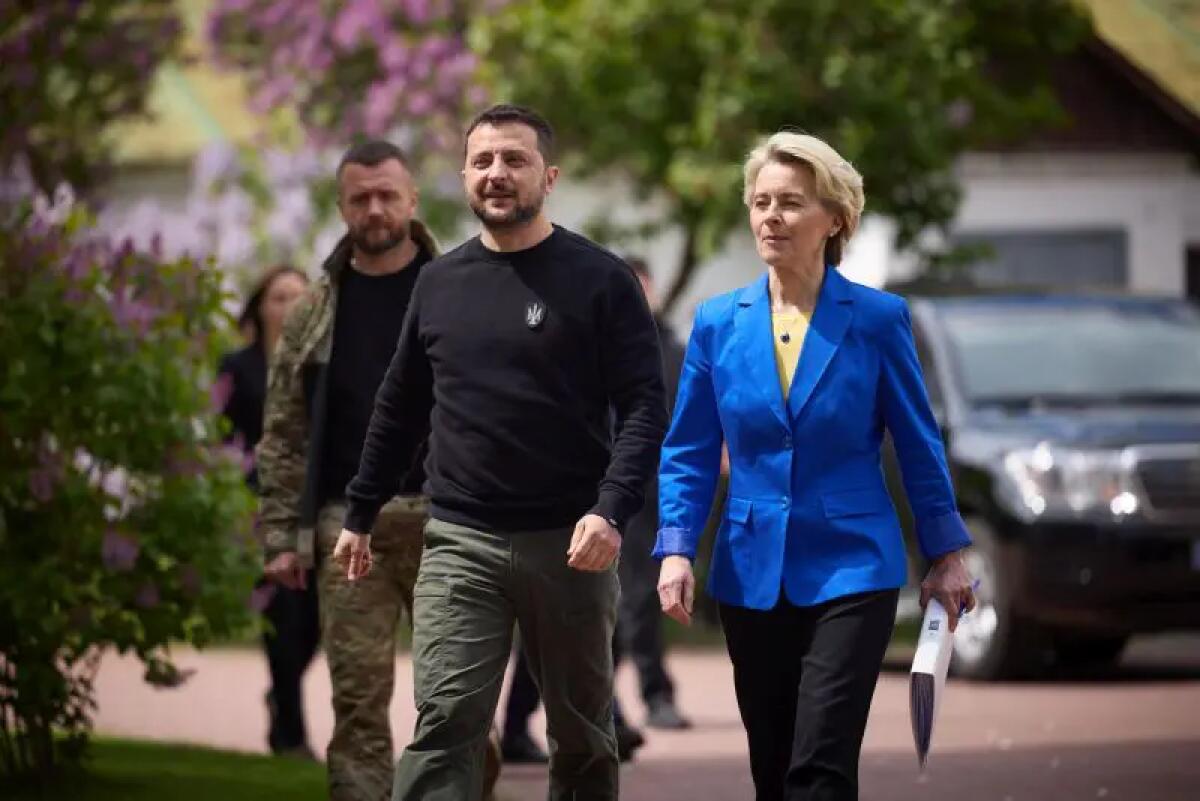 Ue-Ucraina, von der Leyen “Incontro produttivo con Zelensky ad Atene” - 