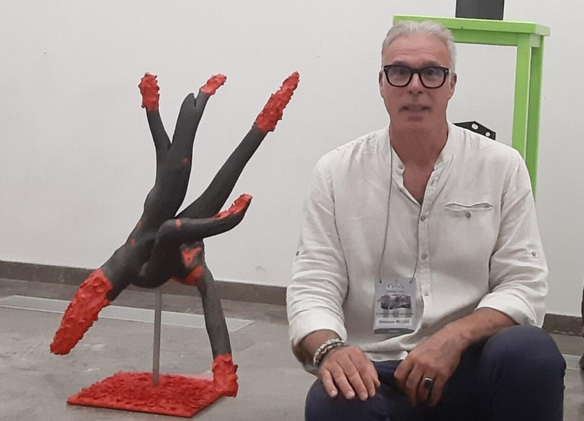 Russo e le sue opere al Simposio 2023, l'artista selezionato per la kermesse di Cefalù - Maurizio Russo