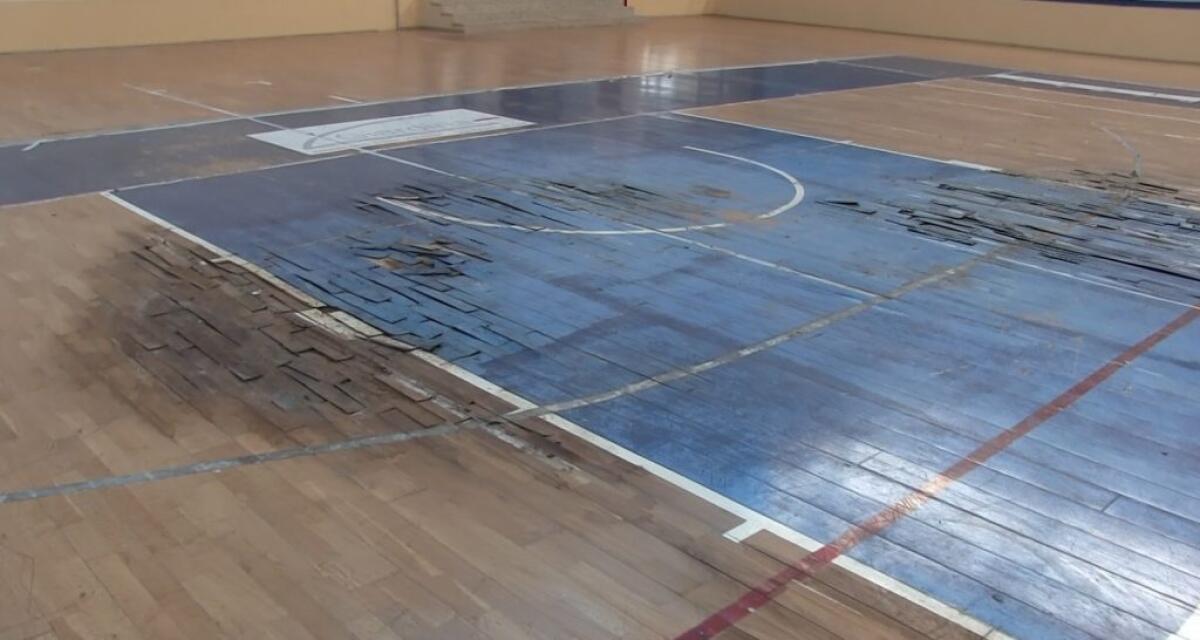 Danni al PalaCossiga, Damante scrive ad Asp: "I lavori di ripristino non sono iniziati" - I danni al PalaCossiga