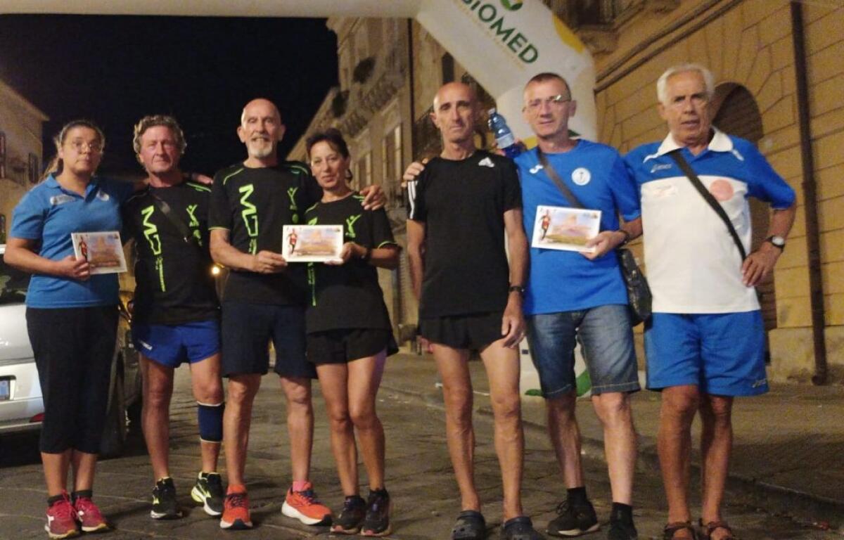 I runner gelesi alla StraMazzarino, due podi al femminile e prossima tappa a Serradifalco - 