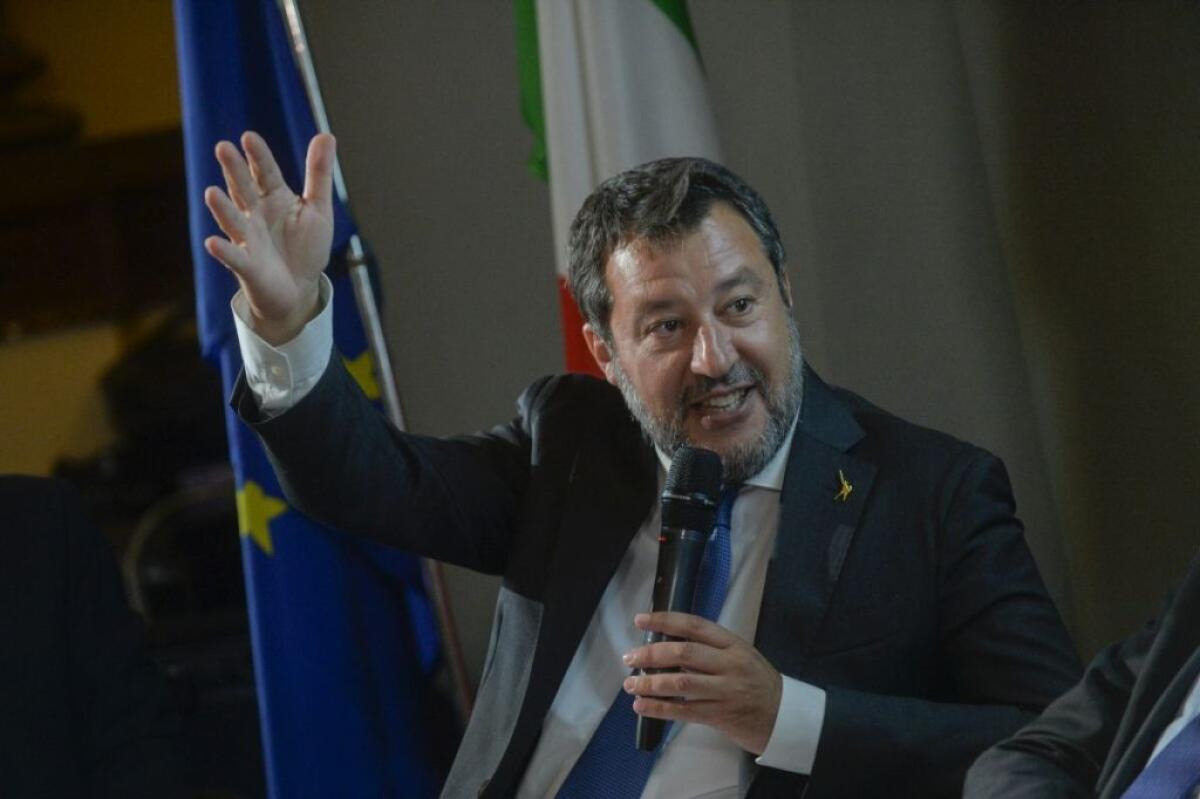 Salvini “Mandare a casa i socialisti l’unico modo per cambiare l’Europa” - 