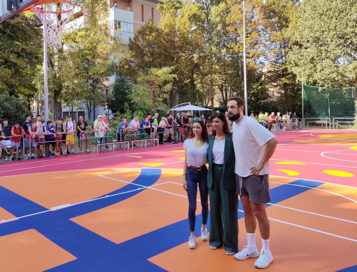 Basket, Kellogg Italia rinnova un campo a Reggio Emilia con Belinelli - 