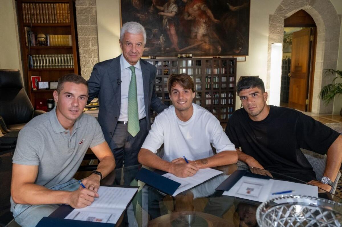 I giocatori del Palermo Aurelio, Marconi e Soleri diventano studenti UniPa - 