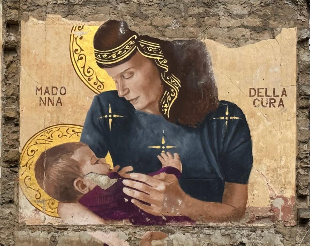 La Madonna della Cura in via Cairoli, Scalisi: "Un'ode alla resilienza per tutta la città" -