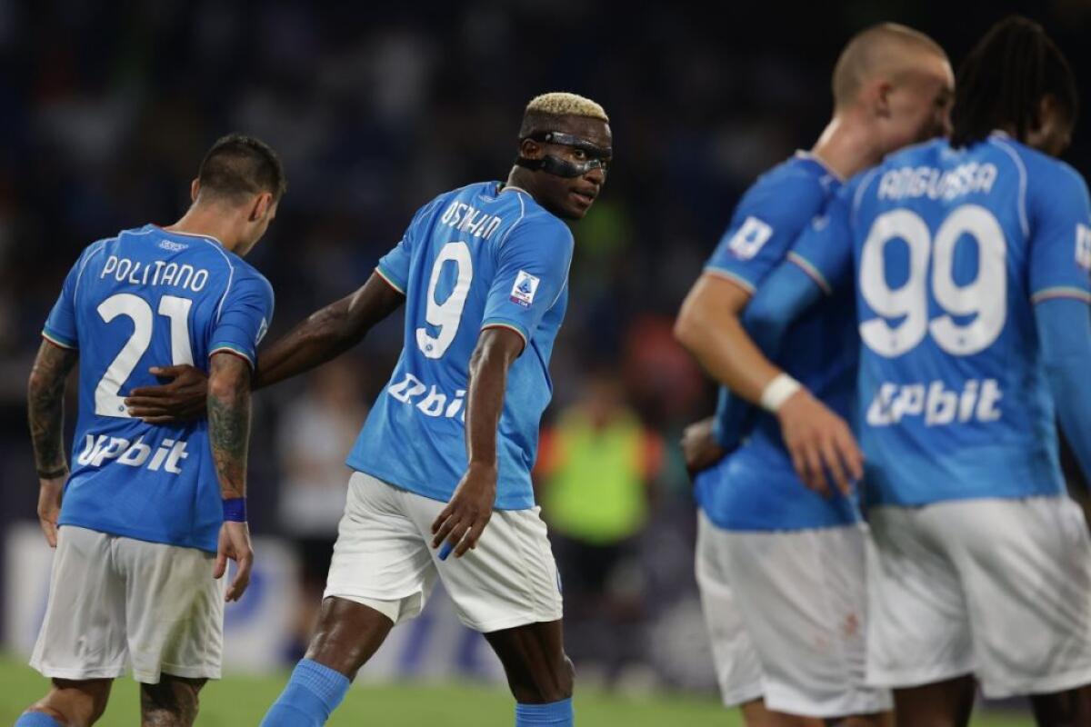 Osimhen e Kvaratskhelia guidano il Napoli, Udinese ko - 