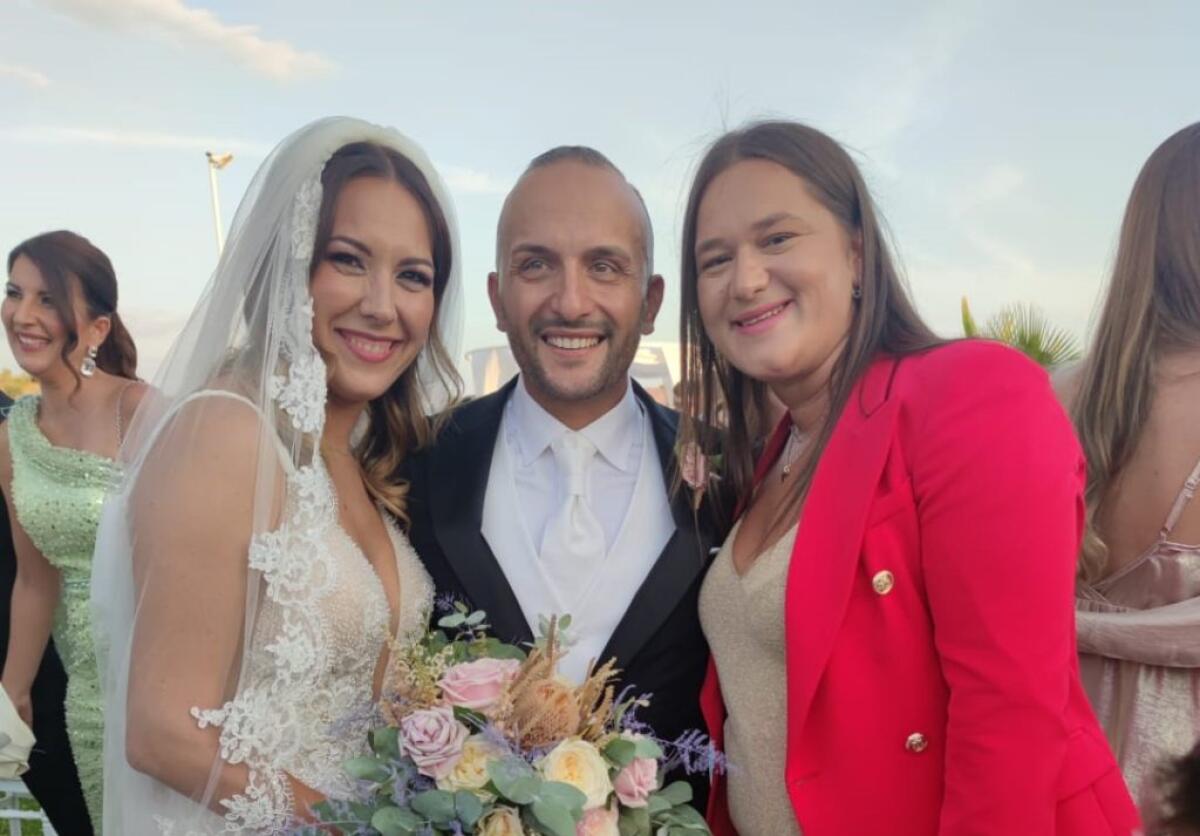 Giuseppe e Selenia sposi dopo la paura, il sogno d'amore grazie al coraggio di Priscilla - Selenia Pirone, il marito Giuseppe Di Blasi e Priscilla Giambra