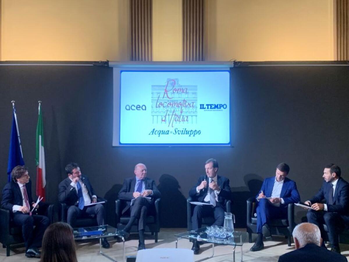 Acqua volano di sviluppo, per Acea serve una rete di trasporto nazionale - 