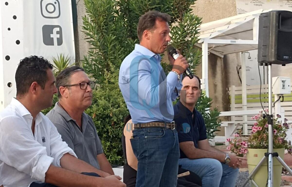 Giudice: "Iv a destra, non si occupino di noi ma chiariscano cosa li unisce a Lega e FdI" - Giudice durante un'iniziativa di "Una Buona Idea"