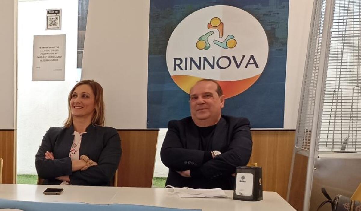 "Rinnova", Ascia "lista in fase avanzata": Alario, "alleanze? Non ci sono vincoli con nessuno" - Ascia e Alario