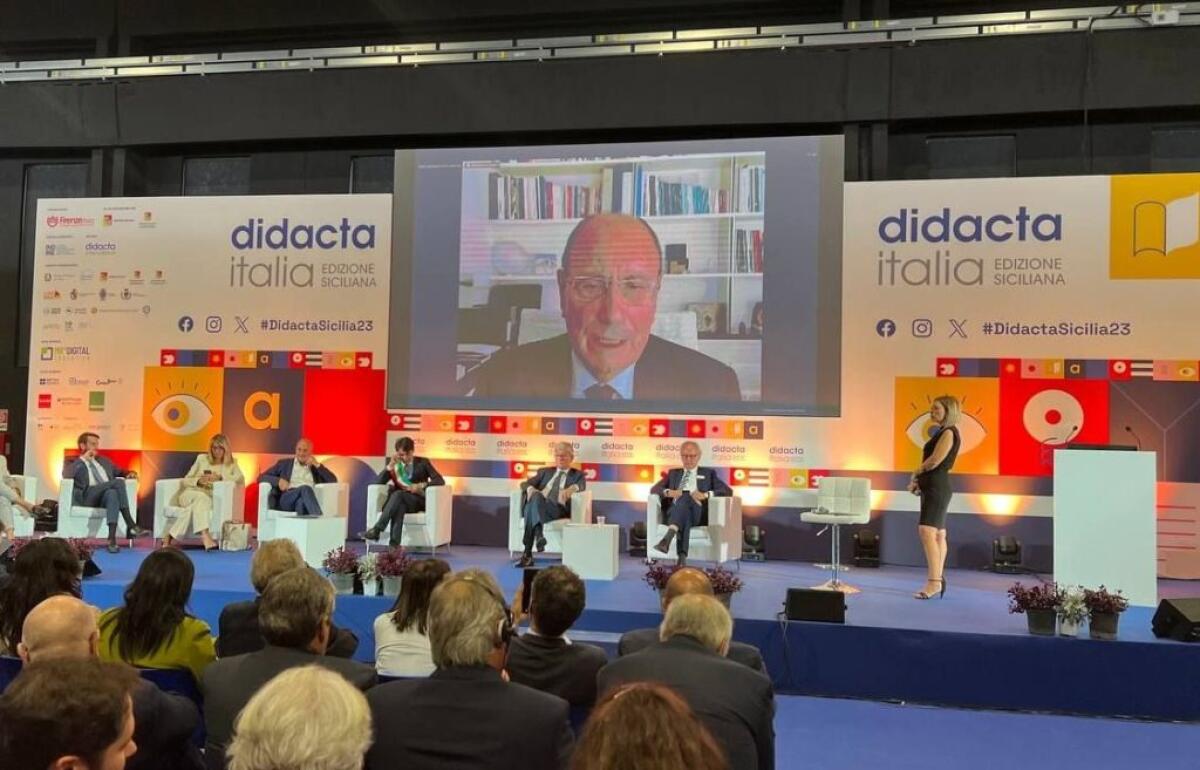 Scuola, Schifani “La Sicilia coglie la sfida lanciata da Didacta” -