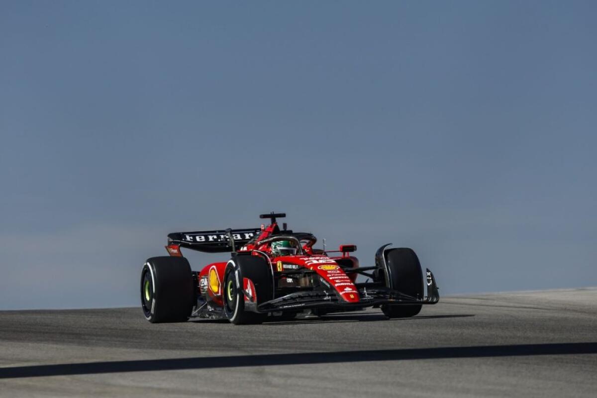 Prima fila tutta Ferrari in Messico, pole Leclerc su Sainz -